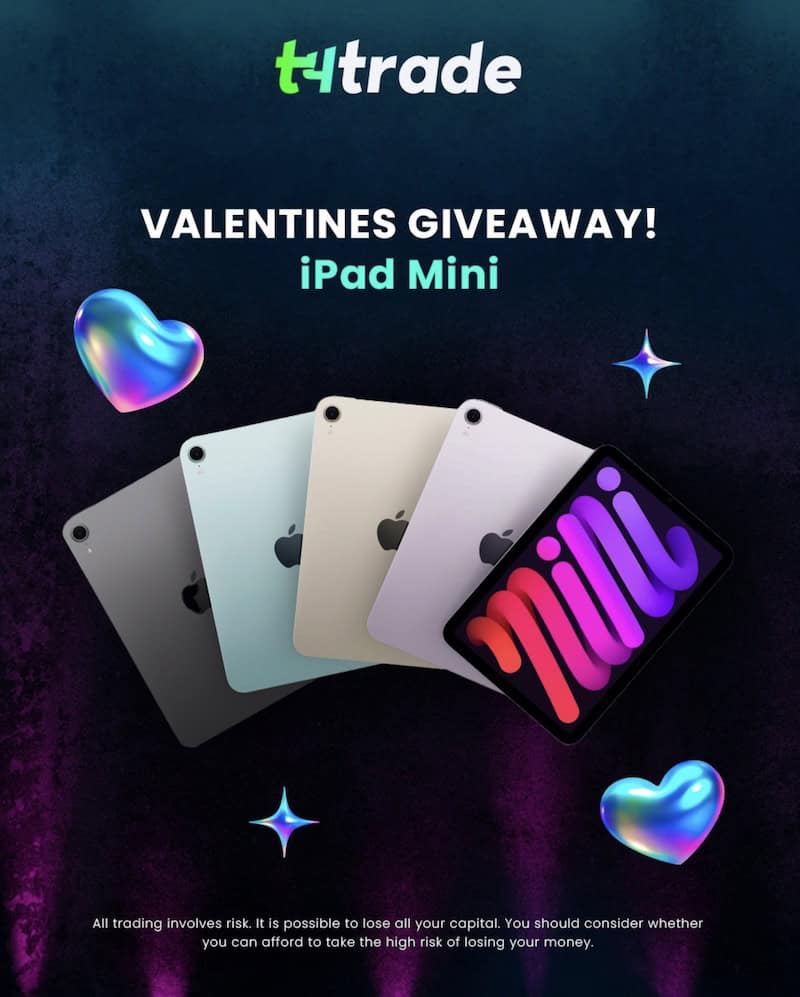 T4Trade Announces Valentine's Day Giveaway: Win an iPad Mini